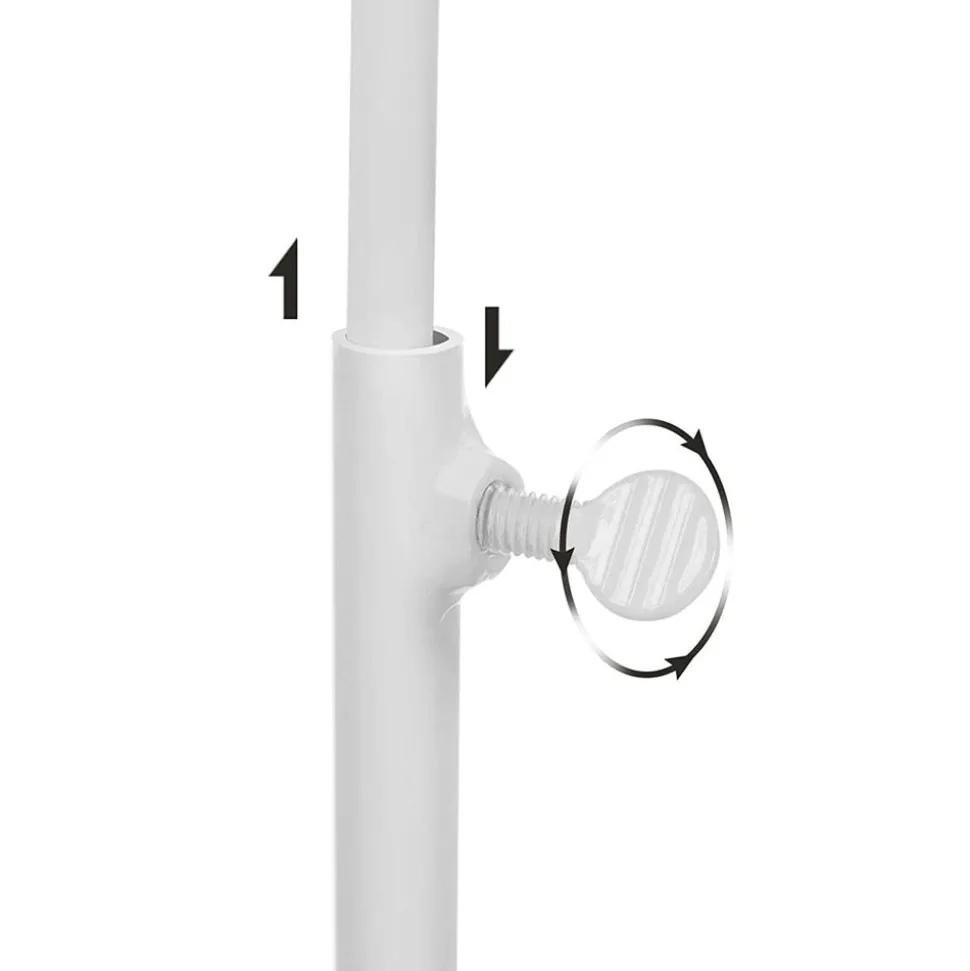 Cheap SONGMICS Porte-bijoux sur pied blanc