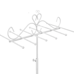 Cheap SONGMICS Porte-bijoux sur pied blanc