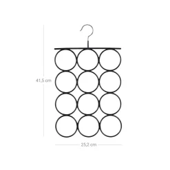 Best Sale SONGMICS Porte-écharpes noir Blanc