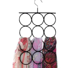 Best Sale SONGMICS Porte-écharpes noir Blanc