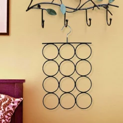 Best Sale SONGMICS Porte-écharpes noir Blanc