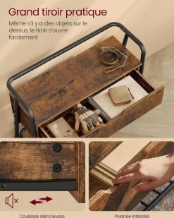 Hot SONGMICS Porte-chaussures réglable à 8 niveaux jusqu’à 48 paires noir d’encre