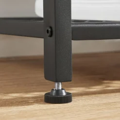 Cheap SONGMICS Porte-manteau 5 étagères marron rustique et noir d’encre