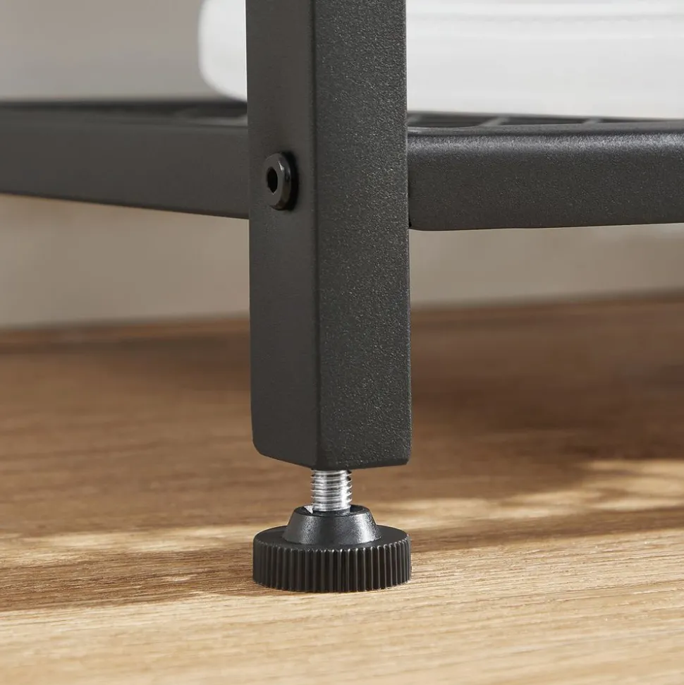 Cheap SONGMICS Porte-manteau 5 étagères marron rustique et noir d’encre