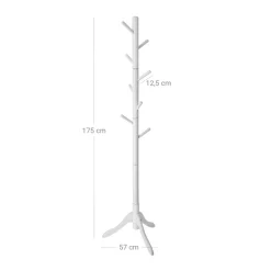 Cheap SONGMICS Porte-manteau arbre Blanc