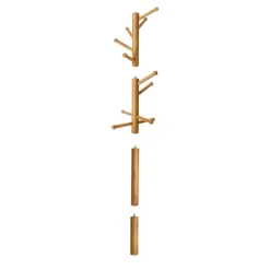 Outlet SONGMICS Portemanteau arbre chêne ChêNe Doré