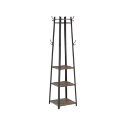 Online SONGMICS Portemanteau échelle industriel Marron Rustique