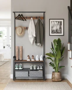 Store SONGMICS Porte-manteau 3-en-1