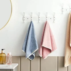 New SONGMICS Porte-manteau mural blanc