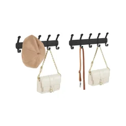 New SONGMICS Porte-manteau mural blanc