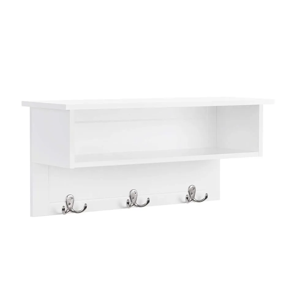 Store SONGMICS Portemanteau mural Blanc