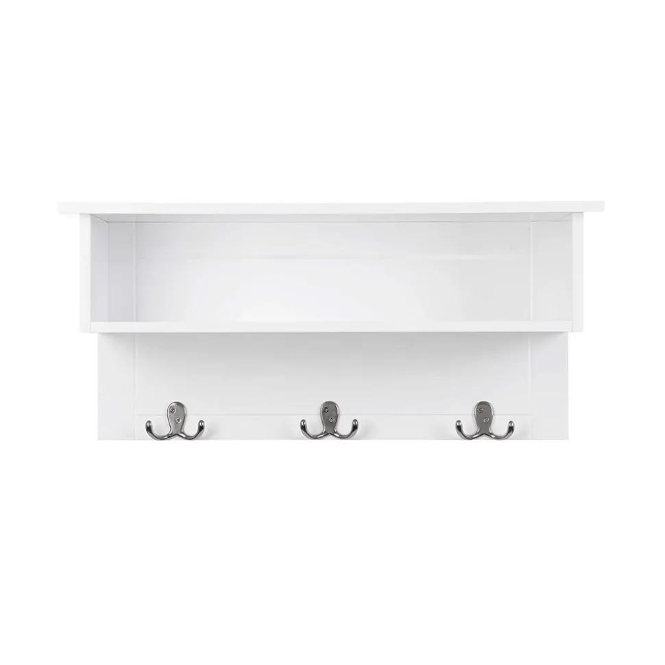 Store SONGMICS Portemanteau mural Blanc