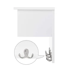 Store SONGMICS Portemanteau mural Blanc