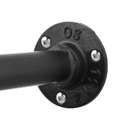 Store SONGMICS Portemanteau mural tuyaux Noir