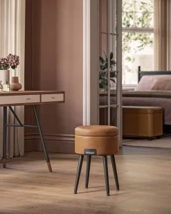 Best Sale SONGMICS Portemanteau sur roulettes marron rustique et noir d'encre