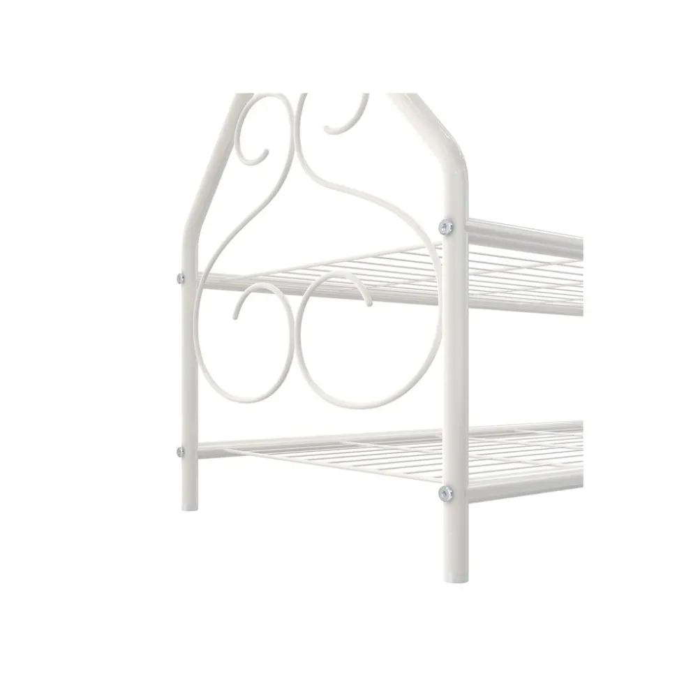 Best SONGMICS Portemanteau étagère beige Blanc
