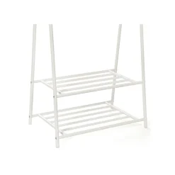 New SONGMICS Portemanteau étagère crème