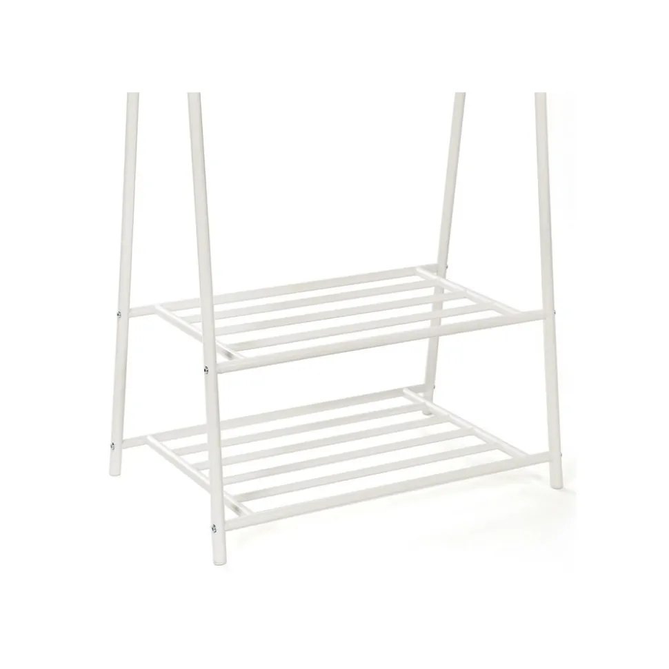 New SONGMICS Portemanteau étagère crème