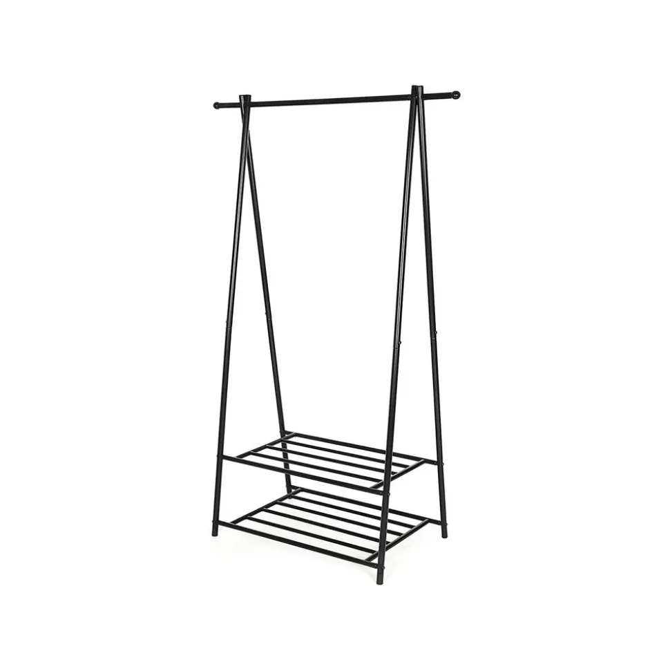 New SONGMICS Portemanteau étagère crème