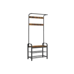 Store SONGMICS Portemanteau étagère industriel