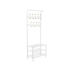 Sale SONGMICS Portemanteau étagère noir