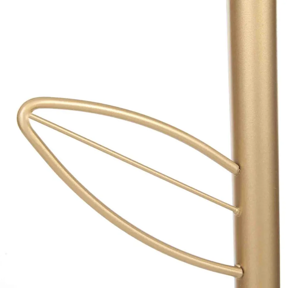 Sale SONGMICS Porte-manteaux feuilles doré