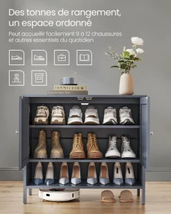 Best Sale SONGMICS Porte-parapluies 4 crochets Noir