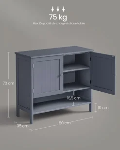 Best Sale SONGMICS Porte-parapluies 4 crochets Noir