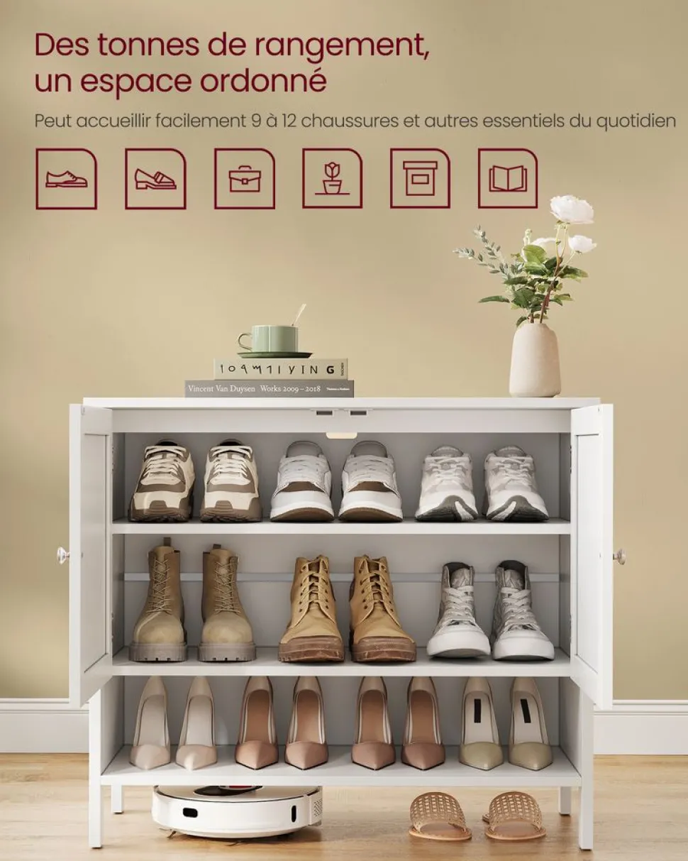 Best Sale SONGMICS Porte-parapluies 4 crochets Noir