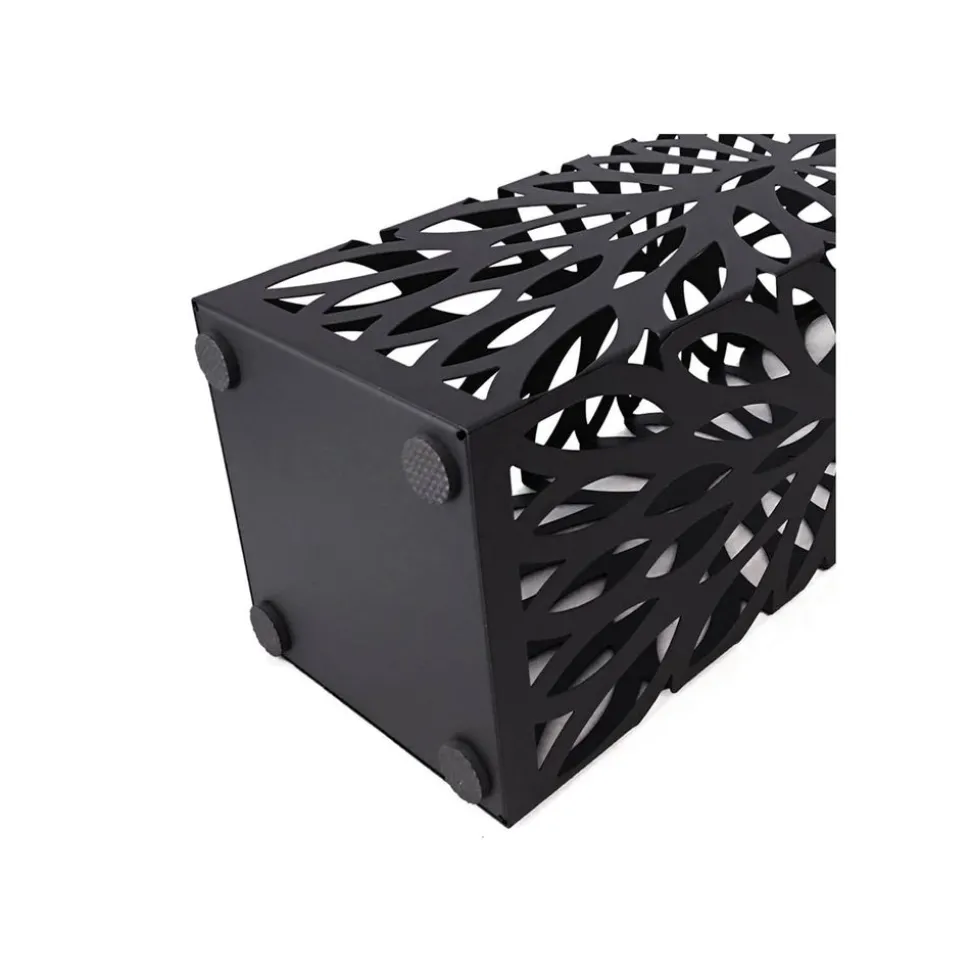 Discount SONGMICS Porte-parapluies carré noir