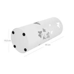 Clearance SONGMICS Porte-parapluies papillon Blanc