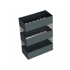 New SONGMICS Porte-parapluies rectangle gris