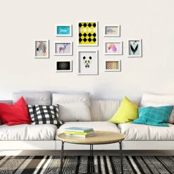 Discount SONGMICS Poubelle avec détecteur de mouvement 50L blanc