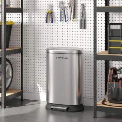 Sale SONGMICS Poubelle capteur 2 x 35L Argent