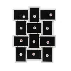 New SONGMICS Poubelle cuisine 30l en acier Vert Rétro