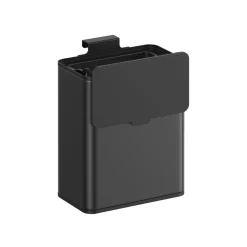 Clearance SONGMICS Poubelle de cuisine murale 8L avec couvercle argent métallique