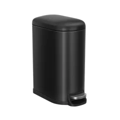 Best Sale SONGMICS Poubelle de salle de bain 10L Noir d'Encre