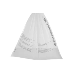 New SONGMICS Poubelle 30L avec pédale en Acier blanc cassé