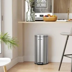 Online SONGMICS Poubelle 5L avec Pédale en Acier