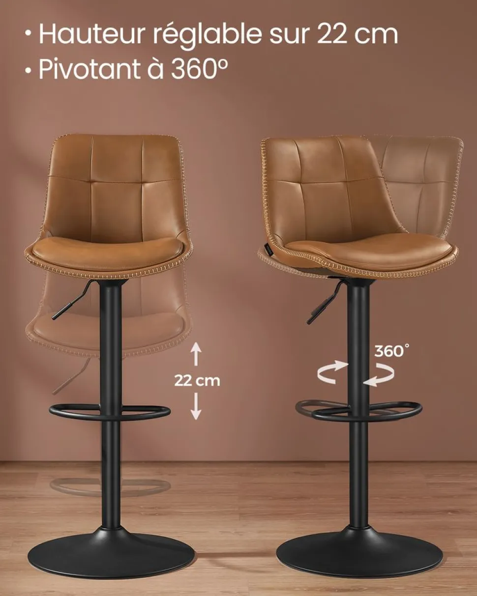 Online SONGMICS Poubelle 50L métallisé Blanc