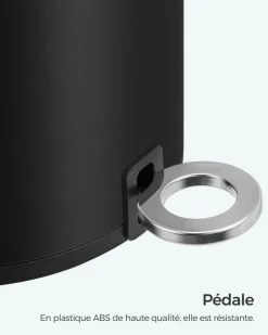 Flash Sale SONGMICS Poubelle 3L noir