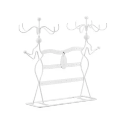 Clearance SONGMICS Présentoir bijoux métal noir