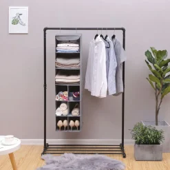 Discount SONGMICS Rangement à suspendre XL Gris