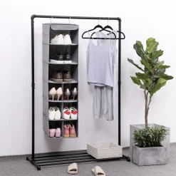 Discount SONGMICS Rangement à suspendre XL Gris