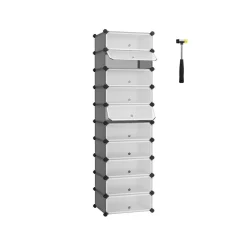 Sale SONGMICS Rangement modulable 10 cases