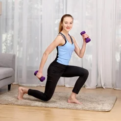 Discount SONGMICS Roue abdominale bleu