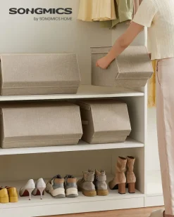 Best Sale SONGMICS Sac de Rangement sous Lit Gris