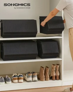 Best Sale SONGMICS Sac de Rangement sous Lit Gris