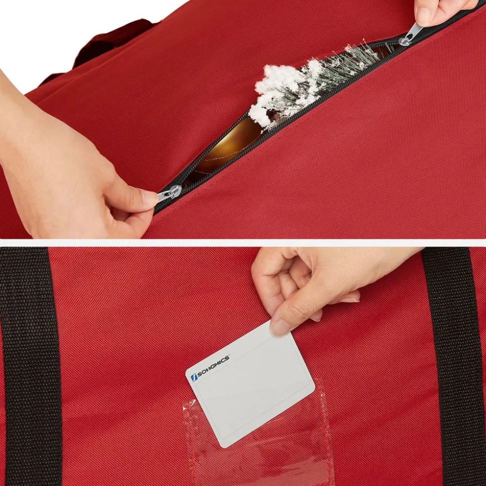 Clearance SONGMICS Sac sapin rouge