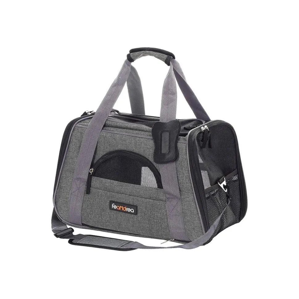 Store SONGMICS Sac voyage 44 x 25 x 28 cm Gris